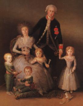 弗朗西斯科 德 戈雅 The Duke and Duchess of Osuna and their Children